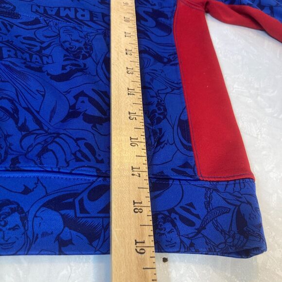 DC Comics Superman Hoodie Sweatshirt Youth S 6/7 READ Colorful Lightweight Layer - Picture 12 of 13